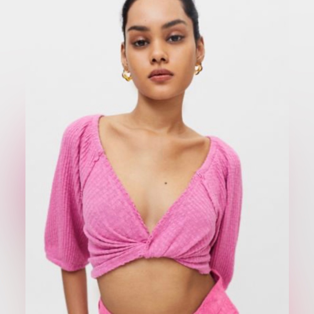 Urban Outfitters Lena Twist Front Top